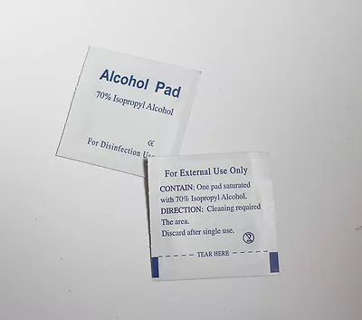 Alcohol Swabs Pads Alcohol Wipes Antiseptic Skin 70% Isopropyl Medical Clean • $29.99