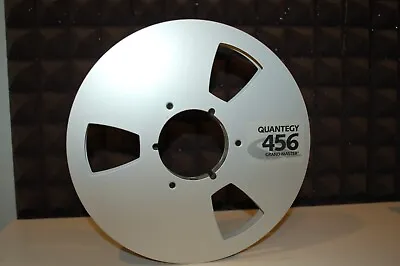 One (1) Vintage Quantegy(Ampex) 456 1/2” X 10.5” Reel-To-Reel Empty No Box • $26.25