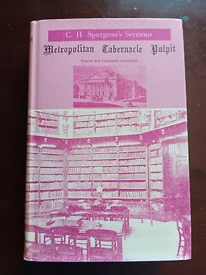 Metropolitan Tabernacle Pulpit Volume 60 Spurgeon Pilgrim Publications • $95
