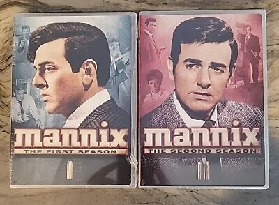 Mannix - Season 1&2 (DVD 2008) Mike Connors • $15.50