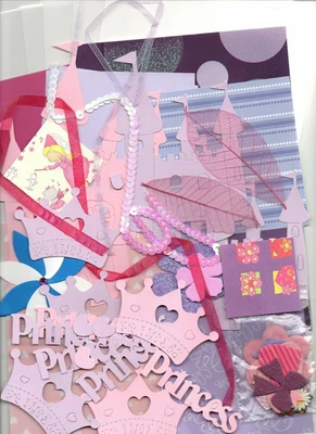 £1.99 • Buy Children's Card Kits To Make Up To 5 X A6 Cards - Xmas/Princess/FathersDay &More