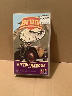 Abc For Kids Vhs Video Abc Vhs Brum Kitten Rescue • $20
