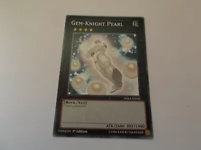 Konami Yu-Gi-Oh!  GEM-KNIGHT PEARL  #Earth 1st Edition Trading Card • $2.48