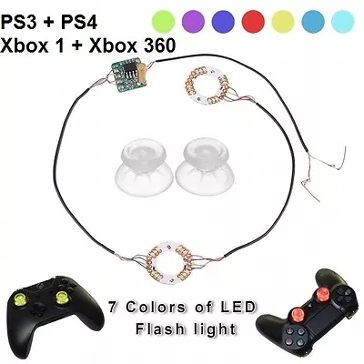 $12.04 • Buy PS4 LED Thumbsticks Set For All PLAYSTATION & Xbox Controller Change