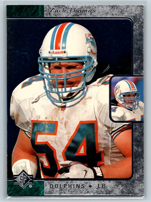 $13.99 • Buy Zach Thomas 1996 Upper Deck SP   RC #91 Miami Dolphins  Rookie