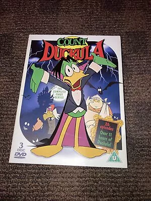 Count Duckula: The Complete First Series (DVD 2006 3-Disc Set) • £25