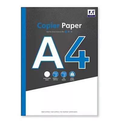 A4 Copier Paper - White Printer Bright Home Copy Printing Sheets High Quality • £5.99