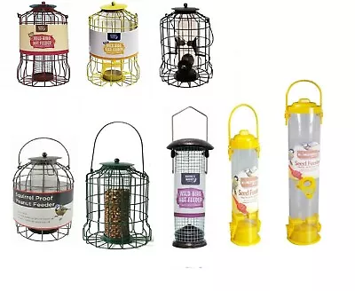 £8.99 • Buy Squirrel Proof Wild Bird Feeders Fat Ball. Nut Seed, Feeding Garden Bird