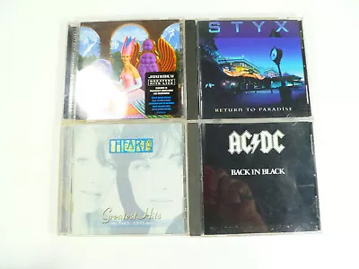 Classic Rock Collection 12 CDs STYX FOREIGNER HEART AC/DC JOURNEY PINK FLOYD • $44.95