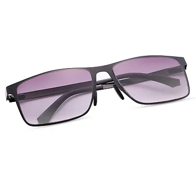 Full Lens Magnified Tinted Sun Reader Reading Glasses Spring Hinges Sunglasses • $15.19