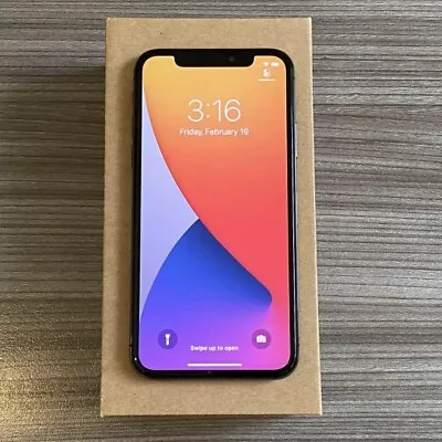 Apple IPhone X 64GB Space Grey (Unlocked) • £98