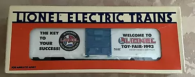 Lionel 6-19923 “1993 Toy Fair Boxcar” O Gauge New In Box • $105