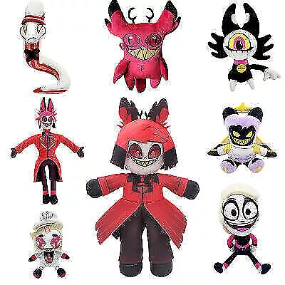 Hazbin Hotel Lucifer/Adam/Charlie/Alastor/KeeKee/Angel Dust Plush Stuffed Dolls • £15.44