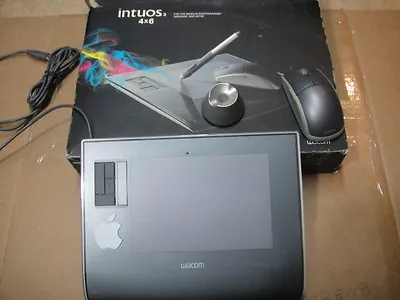 Wacom Intuos 3 Digital Tablet 4x6 PTZ 431W & Mouse & Software Included! No Pen • $69