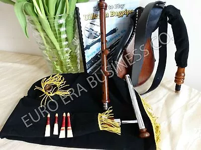 New Irish Uilleann Practice Set Irish Uilleann Pipes With Tutor Book & Bag • $346.70