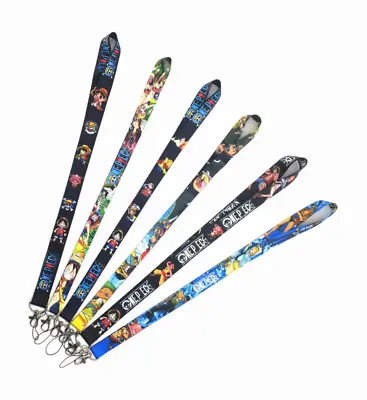 One Piece Anime Jump Lanyards Neck Strap Keychain ID Badge Phone Holder 6 Styles • $9.99