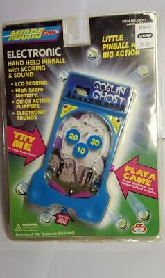 ES Toys Microzone Vintage Electronic Handheld Pinball - Goblin' Ghost   • $19.99