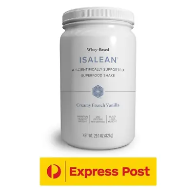 SALE ISAGENIX IsaLean Vanilla Protein Shake Meal Replacement EXP 09/2024 • $80