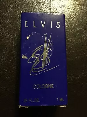 Vintage Elvis Cologne - Almost Full .25 Fl Oz Great Condition Rare Find $7 Ship • $9.99