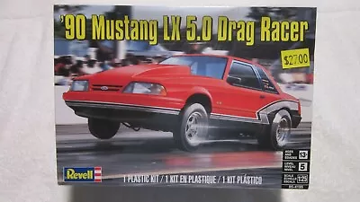 Revell 90 Mustang Lx 5.0 Drag Racer Skill Level 5 1/25 Model Kit • $27