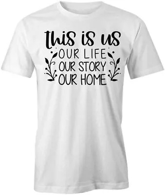 THIS IS US TShirt Tee Short-Sleeved Cotton FAMILY TOGETHER CLOTHING S1WSA354 • $14.39