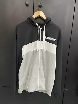 Worn Once Lacoste Block Hoodie • $60