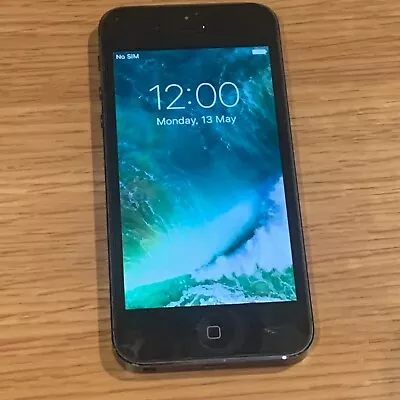 Apple IPhone 5 16GB Black (A1429) Unlocked & Tested • $69.95