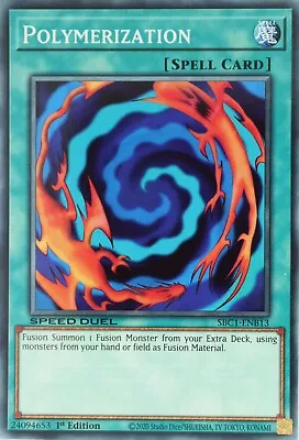 Yugioh Polymerization SBC1-ENB13 Common 1st Edition • £1.59