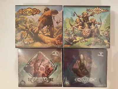 MTG - Lorwyn/Morningtide-Shadowmoor/Eventide Block - Fat Packs - Set - Sealed • $2999.99