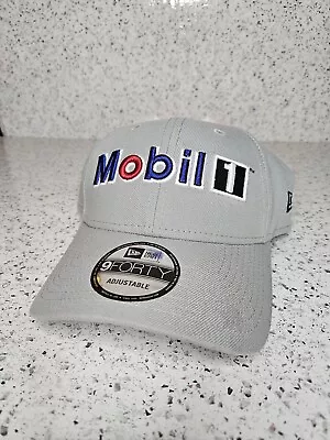 NASCAR Kevin Harvick Mobil 1 New Era 9Forty Adjustable Gray Cap Hat • $18