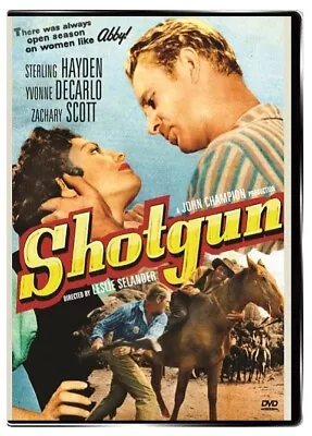 Shotgun 1955 DVD - Sterling Hayden Yvonne De Carlo Zachary Scott • $12