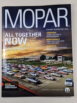 Mopar Magazine November December 2008 Challenger Cuda Dodge Ram Hemi Dart 440 • $6.98