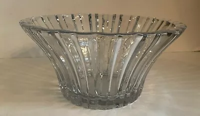 Vintage MIKASA High Point CLEAR CRYSTAL Fruit Salad Serving Bowl Holds 10 Cups • $19.49