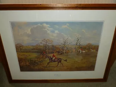 Framed John King The Quorn Hunting Print • £50