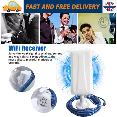 150Mbps Wireless Wifi Repeater Extender Signal Booster Long Range Outdoor 5m UK • £28.87