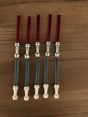 LEGO Star Wars Minifigure Lightsaber Lot X10...Red Blue Darth Vader Yoda Jek-14 • $17.11