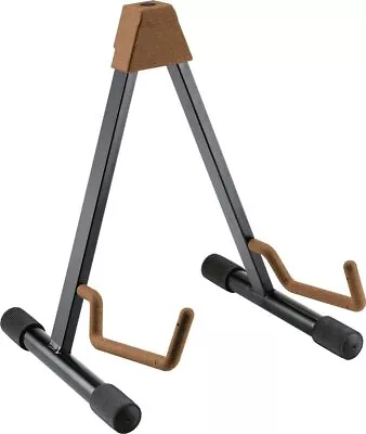 OB K&M 17541.013.95 Heavy Duty A Frame Acoustic Guitar Steel Stand With Rubber • $54.39