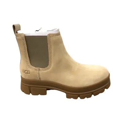 UGG Women's Ashton Chelsea Mustard Seed Tan Suede Boots Slip On Boots 1133893 • $79.99