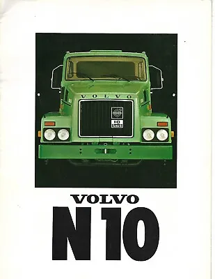 Truck Brochure - Volvo - N10 - 1974 (T3748) • $18.36