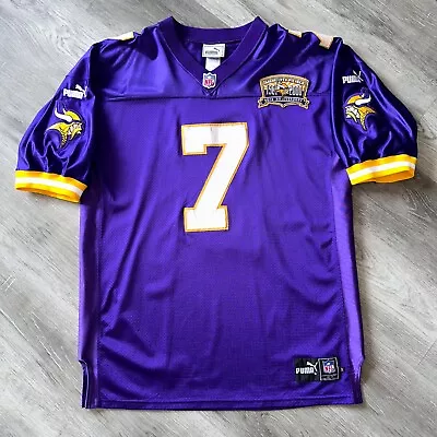 Authentic 2000 Randall Cunningham Minnesota Vikings Jersey 52 XXL 2XL Puma 40th • $148.50