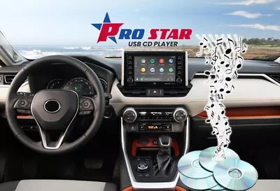 PRO STAR USB CD Player 2017-2024 Fits Volvo XC40 XC60 XC90 • $239