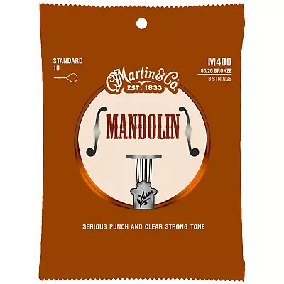 Martin M400 80/20 Bronze Mandolin Strings Standard 10-34 • $8.95