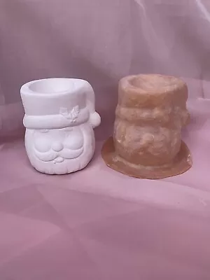 Rubber Latex Mould Santa Father Christmas Tea Light Candle Holder Mold Xmas • £9.50