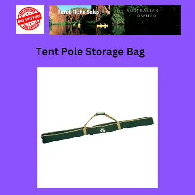 $34.48 • Buy Tent Pole Storage Bag Supex Awning Annex RV Caravan