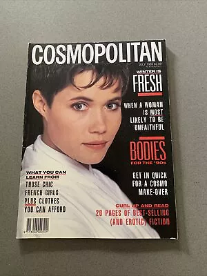 Cosmopolitan July 1989 - Germaine Greer Alpine Cigarette Ad Double Page • $20