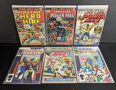 LUKE CAGE POWER MAN Marvel Bronze Age Lot Of 6 - 14 18 23 28 105 121 • $15