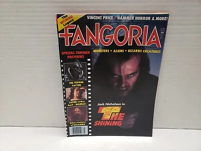 FANGORIA Magazine August 1980 Issue #7 The Shining • $20