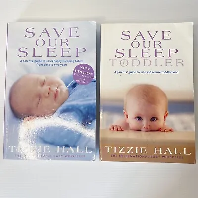 $29.99 • Buy Save Our Sleep + Save Our Sleep Toddler By Tizzie Hall Paperback Bundle X2