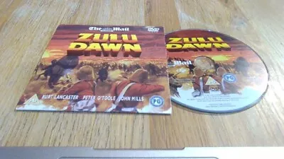 ZULU DAWN DAILY MAIL UK REG 2 PROMO ONLY DVD 2005 Burt Lancaster Peter O'Toole • £6.99