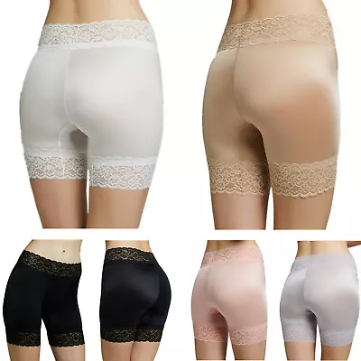 Women's Seamless Smooth Slip Shorts For Under Dress Panties Underwear Undershort • £5.14